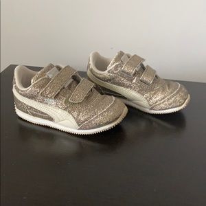 Toddler girl Puma tennis shoes